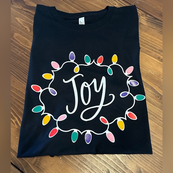 Joy Christmas Lights Shirt - Picture 2 of 2